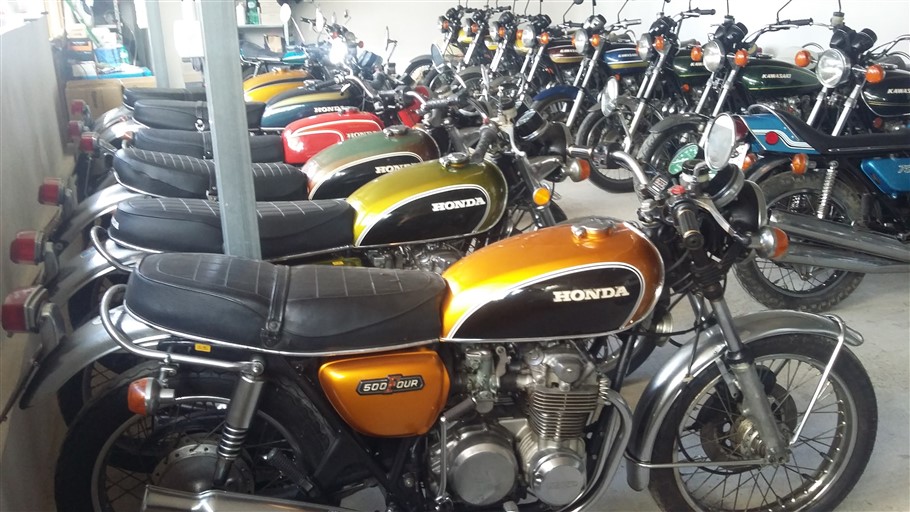 Motociclo moto Honda CB 500 Four varie colorazione
